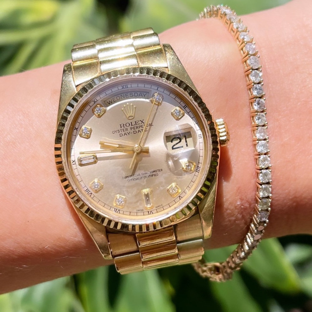 Rolex President Diamond Dial 36mm